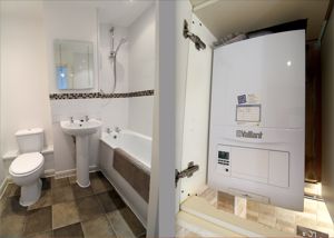 Bathroom and Boiler- click for photo gallery